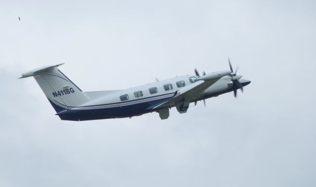 Piper Cheyenne 400 (N411BG) - Shortly after departure is this Piper Navajo in the Summer of 2018.