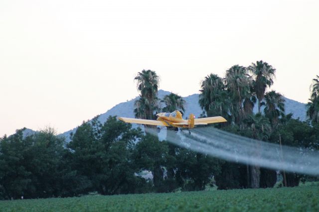 N30958 — - Crop dusting cotton in Queen Creek AZ near 5AZ3