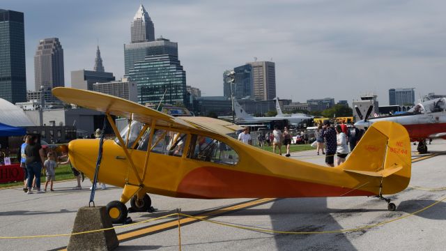 CHAMPION Tri-Traveler (N85244) - Static display at the 2022 Cleveland National Air Show, Labor Day Weekend