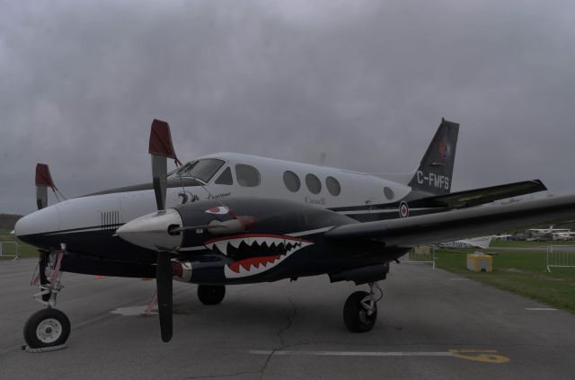 Beechcraft King Air 90 (C-FMFS) - On static display at the 2017 Gatineau Air show.