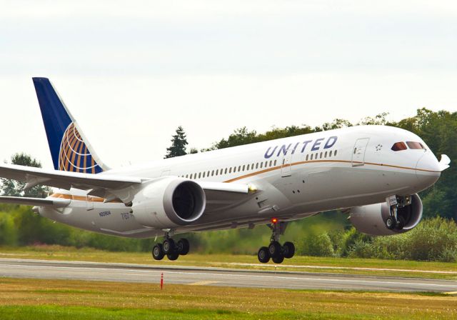 Boeing 787-8 (N20904) - 1st united dreamliner going to Houston