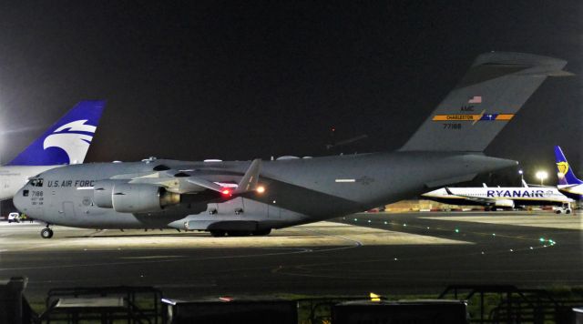 Boeing Globemaster III (07-7188) - On Apron 9 as RCH1501 from KCHS LMML 