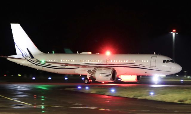 Airbus A320neo (G-KELT) - acropolis aviation a320-251n(acj) g-kelt arriving in shannon from lexington 11/11/20.