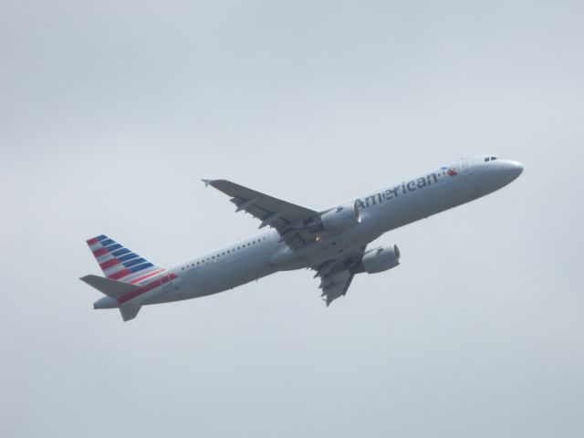 Airbus A321 (N180US) - Shown here a moment from departure is an American Airline Airbus A321 in the Summer of 2016.