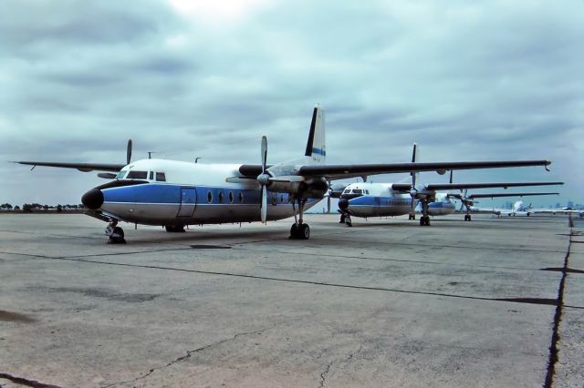 VH-CAT — - CIVIL AVIATION AUTHORITY OF AUSTRALIA - FOKKER F-27-100S FRIENDSHIPS REG : VH-CAV - VH-TFE - VH-CAT - ESSENDON MELBOURNE VIC. AUSTRALIA - YMEN (12/3/1977) 35MM SLIDE SCANNED AT 6400 DPI.