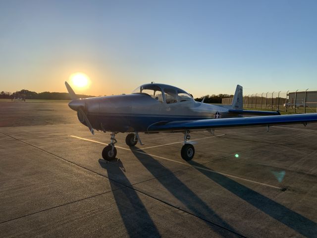 North American Navion (N109DS) - Sunset Arrival