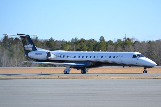 Embraer ERJ-145 (N509RH) - HENDRICK MOTORSPORTS LLC at KJQF - 1/30/18