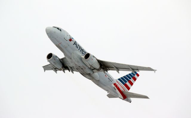 Airbus A319 (N808AW) - On a cloudy Day @YYC 