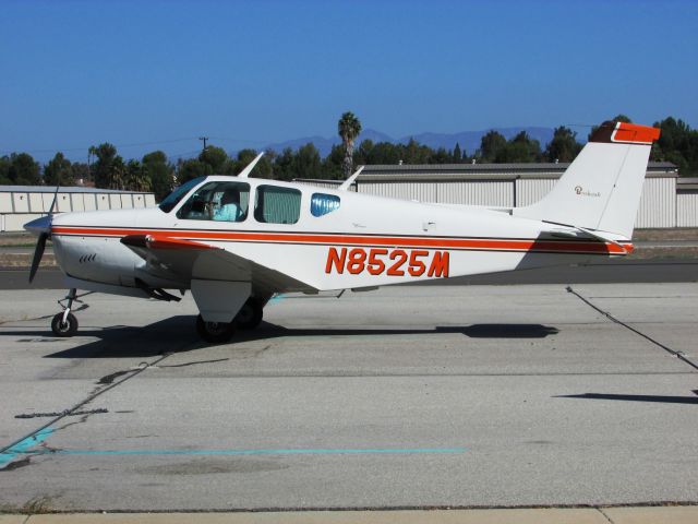 Beechcraft 35 Bonanza (N8525M) - Parked at Fullerton