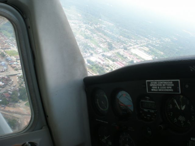 9M-ALB — - Cessna 152 Cockpit