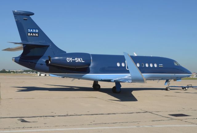 Dassault Falcon 2000 (OY-SKL) - 04/09/2013