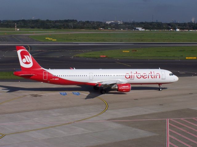Airbus A321 (D-ABCB) - Photo taken during August 2014 c/n 3749