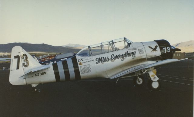 North American T-6 Texan (N73RR) - miss everything