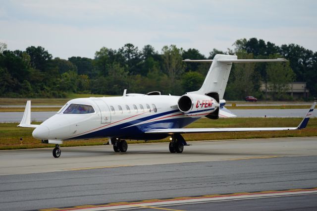 Learjet 40 (C-FEMF) - I think this is a Canadian registered jet, but I am not sure.  It is a Learjet 40.  Again this was taken from the observation deck near the control tower, of PDK airport. 