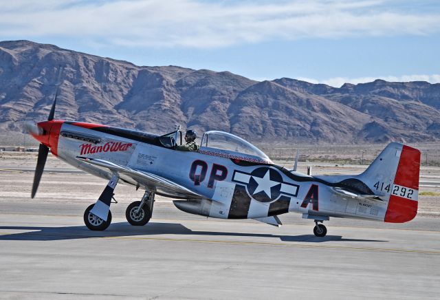 North American P-51 Mustang (N44727) - NL44727 North American P-51D-5-NA Mustang (S/N AAF 44-72739) "Man O War"  Aviation Nation 2012  Las Vegas - Nellis AFB (LSV / KLSV) USA - Nevada, November 10, 2012 Photo: Tomas Del Coro