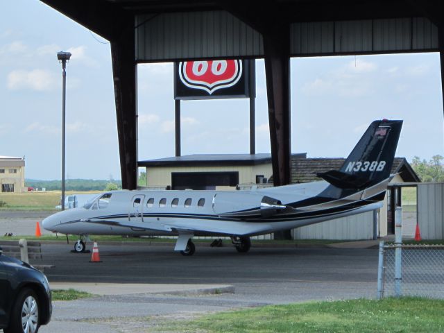 Cessna Citation II (N338B) - Shown here in the Spring of 2012 this 2006 Cessna Citation is enjoying the shade.