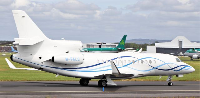 Dassault Falcon 7X (M-FALC) - m-falc arriving in shannon 26/5/20.