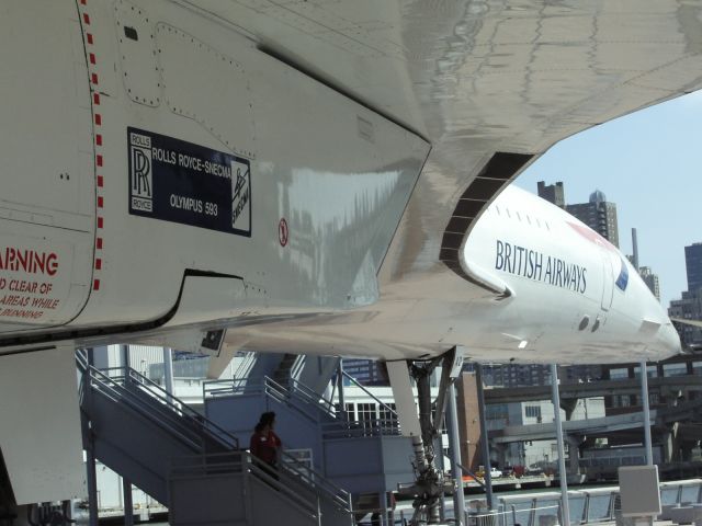 Aerospatiale Concorde (G-BOAD) - The Intrepid Sea, Air & Space Museum in New York City