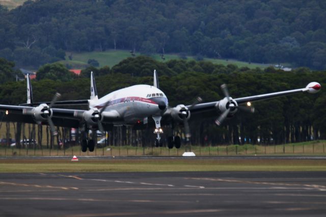 Lockheed EC-121 Constellation (VH-EAG) - Connie landing