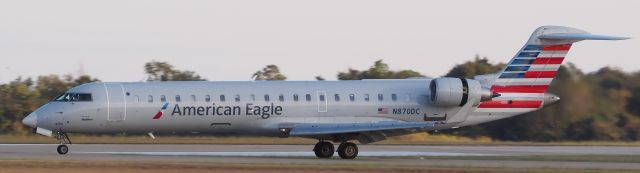 Canadair Regional Jet CRJ-700 (N870DC) - Tyler Pounds Field, Tyler, Texas, 10.05.24.