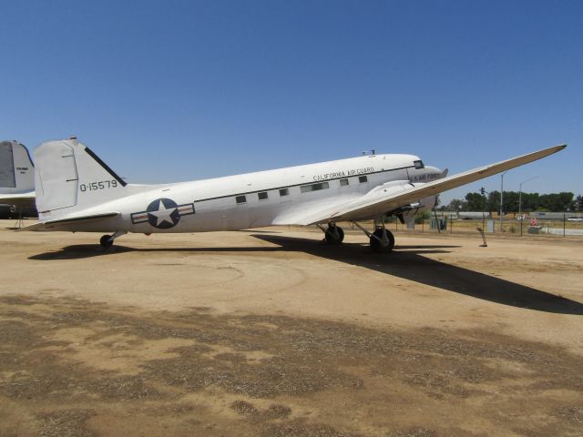 Douglas DC-3 (4315579) - A Douglas C47/DC3 on display at March Field Air Museum. 