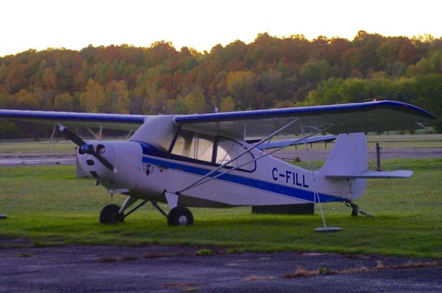 Rockwell Turbo Commander 690 (C-FILL) - Beautiful Morning at CYRO Ottawa Rockcliffe Airport. Oct. 19, 2015