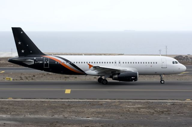 Airbus A320 (G-POWK)