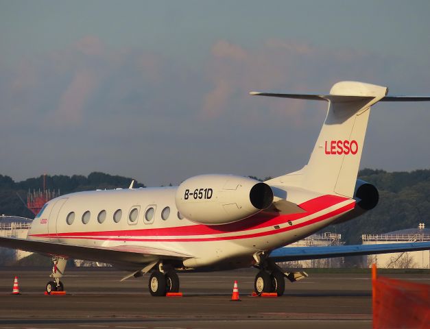 Gulfstream Aerospace Gulfstream G650 (B-651D) - Photo taken on Oct 24, 2023.