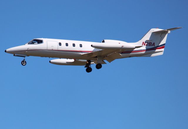 Learjet 35 (N2BA) - At Shreveport Regional.