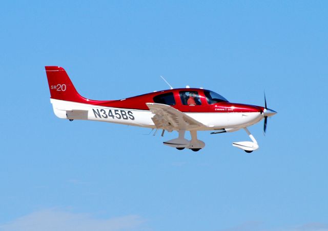 N345BS — - CIRRUS DESIGN CORP SR20 N345BS (2059)  (Owner) CIRRUS DESIGN CORP DULUTH, MN (Corporation) October 5, 2010 North Las Vegas Airport (IATA: VGT, ICAO: KVGT, FAA LID: VGT) Photo: Tomas Del Coro