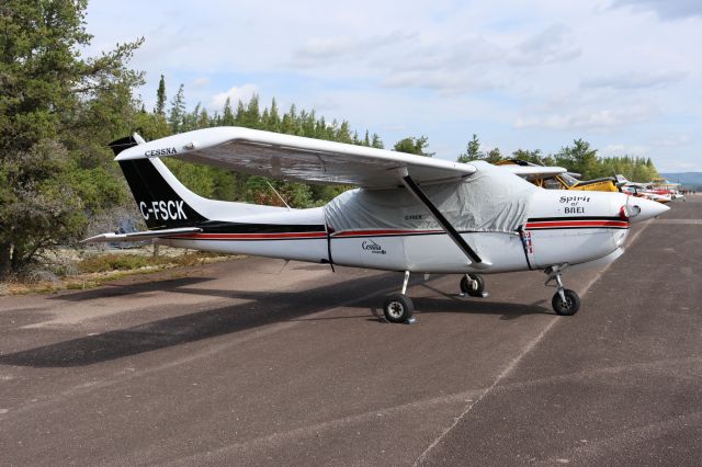 Cessna Skylane (C-FSCK) - C-FSCK Cessna Skylane RG-II 182-R RVA à CSQ4 Aéroport de Casey QC. le 02-09-2023 à 10:53