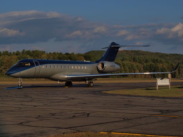 Bombardier Global Express (N18NN) - At the main terminal a VERY nice Global Express owned by EAST SIDE AVIATION LLC. 9-23-2020