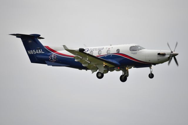 Pilatus PC-12 (N854AL) - Runway 14 08-27-20