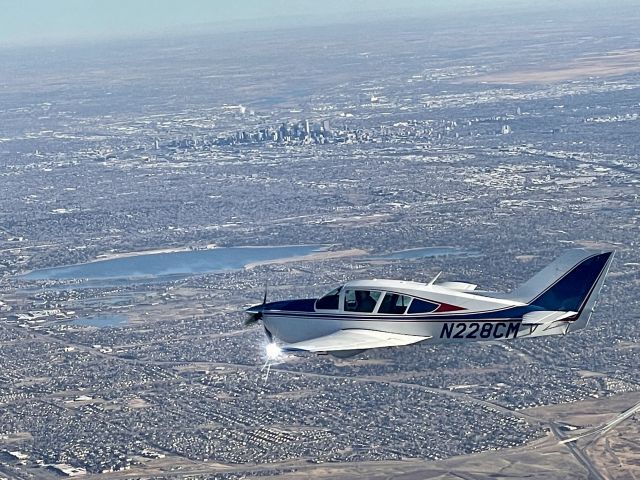 BELLANCA Viking (N228CM) - Bellanca Super Viking over Denver