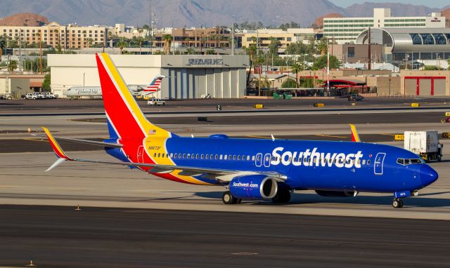 Boeing 737-800 (N8672F) - Spotted at KPHX on 10-16-20