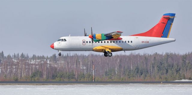 Aerospatiale ATR-42-300 (OY-CIR) - 22.03.2022