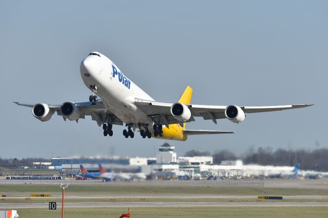 BOEING 747-8 (N853GT) - Runway 27 12-08-24