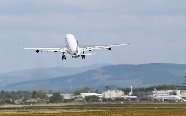 Airbus A340-200 (F-RAJA) - french air force a340-200 f-raja training at shannon 5/5/17.