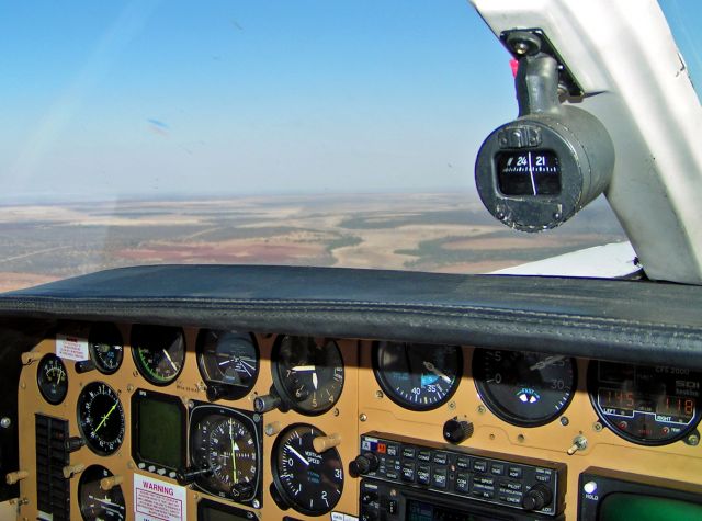 Cessna Chancellor (ZS-LTY) - Slow climb out at Lanseria, South Afria.