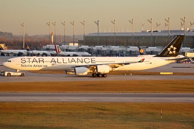 Airbus A340-600 (ZS-SNC)
