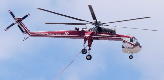 Sikorsky CH-54 Tarhe (N795HT) - Lone Pine, Californiabr /June 19, 2021