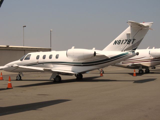 Cessna Citation CJ1 (N817BT) - PARKED AT SANTA ANA