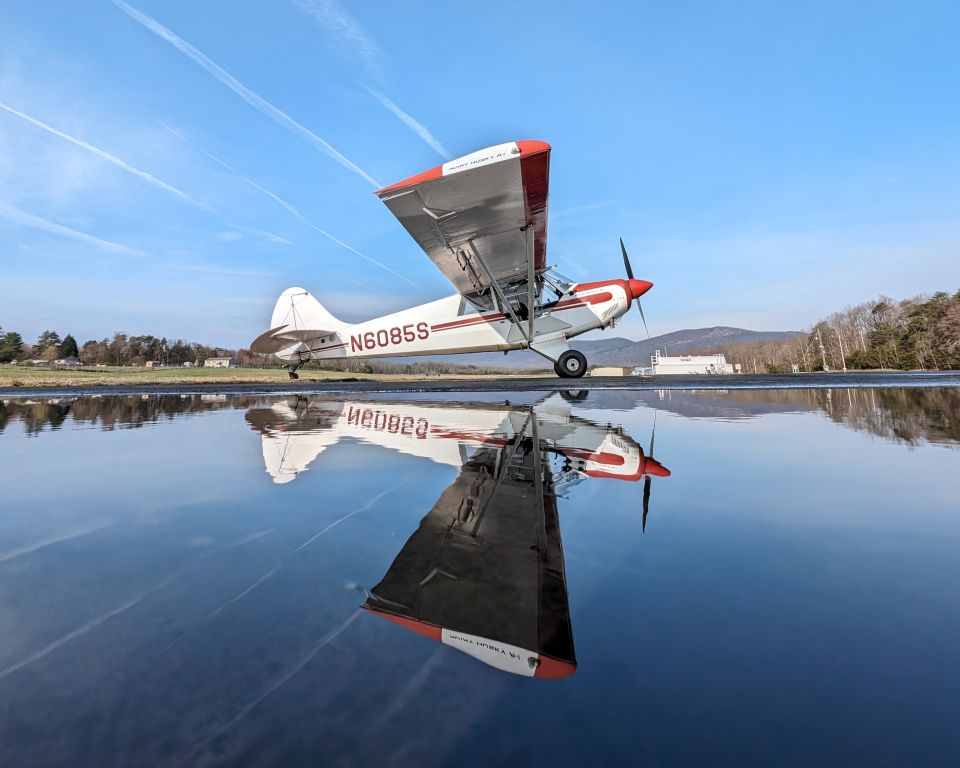 CHRISTEN Husky (N6085S) - Husky 85S at the start of a long day of glider towing