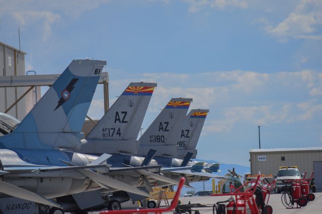 — — - A few viper tails on the ramp at KNFL