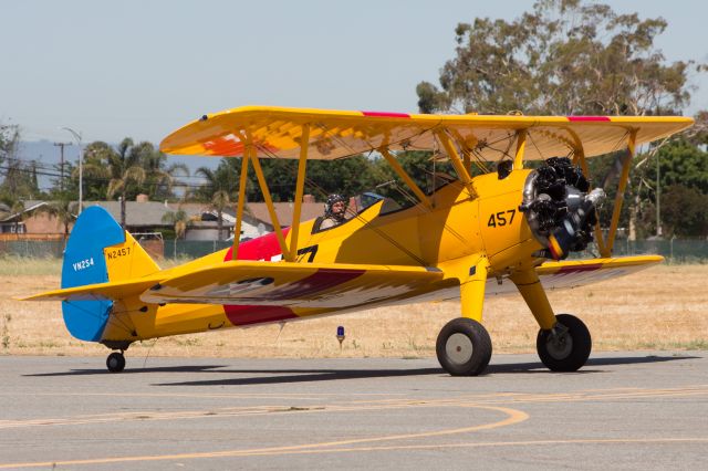 Boeing PT-17 Kaydet (N2457)