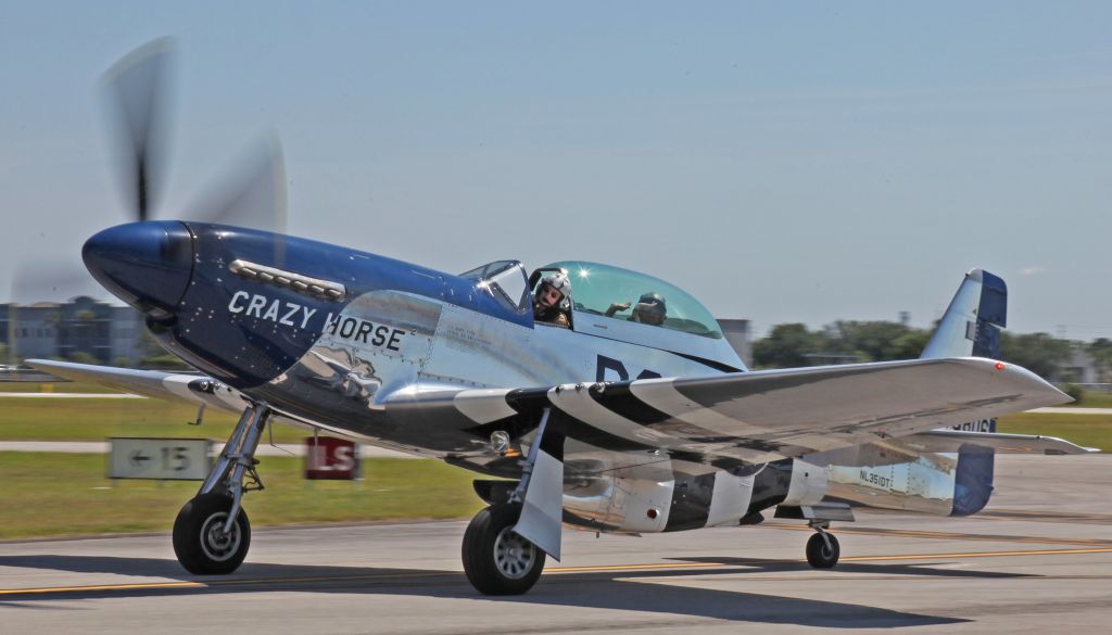North American P-51 Mustang (N351DT) - Stallion 51 Graduate #234 returning from a successful check ride.br /br /Photo by John Lauderback.br /br /Flying the Mustang is a life highlight and being around the Stallion 51 family was just as much of an honor. I wish every warbird pilot could go through the program.