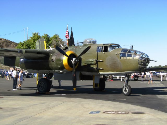 North American TB-25 Mitchell (N30801) - On the ramp