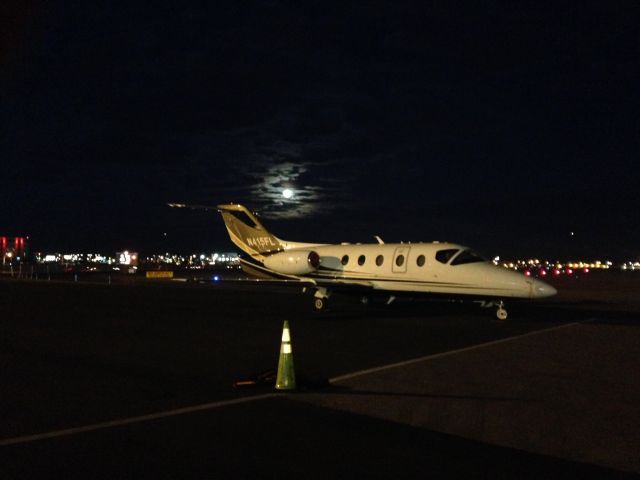 N415FL — - Monn rise on Atlantic Ramp in Vegas