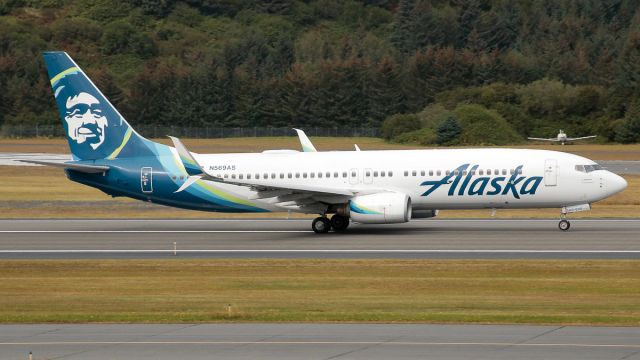Boeing 737-800 (N569AS) - ASA/AS88 to Anchorage PANC/ANCbr /Reg: N569ASbr /MSN: 35184br /Type: Boeing 737-890--B738--73Hbr /Photo date: 9-7-24br /Upload date: 9-27-24 