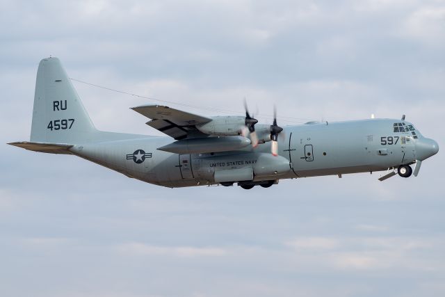 Lockheed C-130 Hercules (16-4597) - Lockheed KC-130T-30 Hercules of the VR-55 Minutemen out of Pt Mugu, CA. Seen visiting NAS Fort Worth JRB.